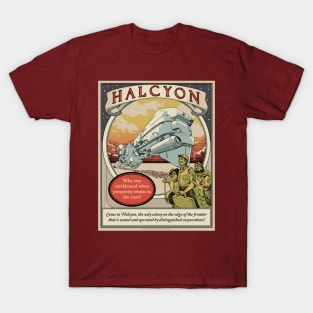 The Outer Worlds - Come to Halcyon T-Shirt